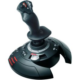 Thrustmaster T.Flight Stick X - Joystick para PS3/PC, 12 botones programables, 4 ejes, Plug & Play, 4160526