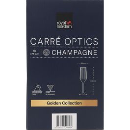 Set de 6 Copas para Champagne 22.5 cl Carre Opti - Inde Set de 6 Copas para Champagne 22.5 cl Carre Opti - Inde