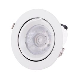 Foco Downlight LED 30W 4500Lm 4000ºK Circular Orientable 40.000H [HO-COB-C-OR-30W-W] Precio: 31.50000018. SKU: 15096798085507