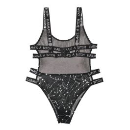 Body Fantasy Lingerie Negro L/XL