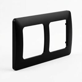 Busch Jaeger 1722-915 Marco de Cubierta 2 veces Negro Mate - Busch-balance SI 2CKA001725A1569 Precio: 18.7187. SKU: B1KMKS8KGS