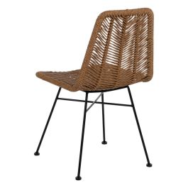 Silla Natural Pe-Acero Salón 47 X 57 X 85,50 cm