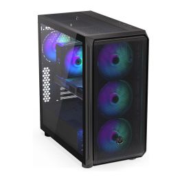 Endorfy ARX 700 ARGB TG Black Torre PC ATX ITX Micro ATX Negro Iluminación Multi