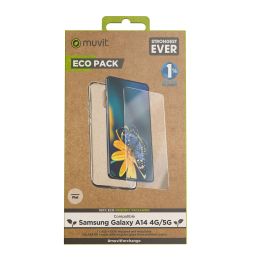 Muvit Funda Samsung Galaxy A14 4G - Pack Eco Responsable con Protector de Pantalla Reciclable Precio: 23.50000048. SKU: B1532WY2XS