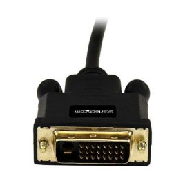 Adaptador Mini DisplayPort a DVI Startech MDP2DVIMM10B 3 m Negro