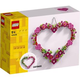 LEGO Herz-Deko 40638 Juego de construcción Corazón Decorativo para Niños y Niñas, 254 Piezas