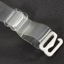 Cosmetic Club Juego de 4 Tirantes Sujetador Transparentes Ajustables Discretos y Confortables