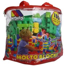 Molto Bloques de Construcción de Plástico 150 Piezas para Niños y Bebés desde 1 Año