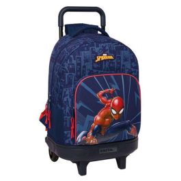 Mochila Escolar con Ruedas Spider-Man 33 x 45 x 22 cm Precio: 62.59000033. SKU: B1BY9ENBPG