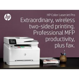 HP M283fdw Impresora Multifunción Láser Color Pro Inalámbrica con Fax, Compatible con HP Smart App y Seguridad