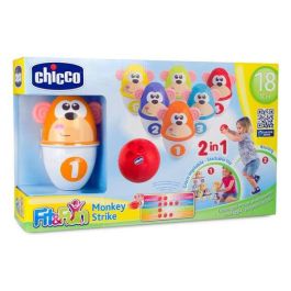 Juego de bolos animales con pelota 11x15x9 cm