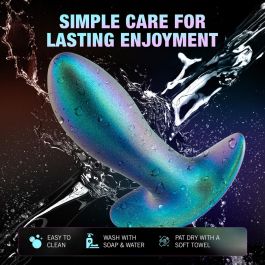 Plug Anal Blush Anal Adventures Verde (10,8 cm)