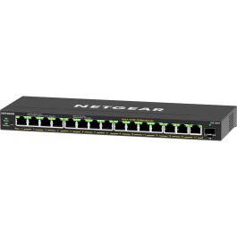 NETGEAR GS316EPP-100PES Switch PoE+ Gigabit con 16 Puertos RJ45, 1 Puerto SFP y 231W de Potencia Total