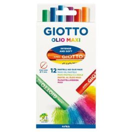 Estuche con Asa de 12 Barras Pintura Óleo Giotto F293400