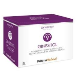 PRISMA NATURAL Ginesitol Mio-Inositol D-Chiro-Inositol Ácido Fólico para Regulación Hormonal Mujer 30 Sobres Precio: 43.6900002. SKU: B13QQ4YMG4