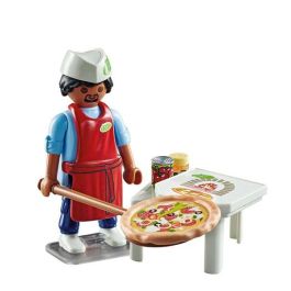 Playmobil Figura Pizzero Special Plus Juguete para Niños a Partir de 4 Años de Plástico
