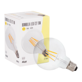 BX3 LIGHT Bombilla LED Filamento G95 Vintage E27 6W 432Lm 2000K Luz Extracálida - 40.000 Horas - BX3-LF-G95-E27-6W-WW Precio: 2.59000016. SKU: B18DNNQ9S6