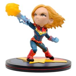 Quantum Mechanix Figura Q-Fig Marvel Capitana Marvel con base diorama, 10 cm Precio: 10.99000045. SKU: B1KNCWMK62