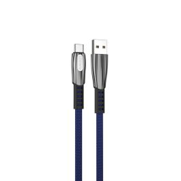 Qcharx international Cable USB A Tipo C, carga rápida 3A, anti-rotura, 1m, azul oscuro Precio: 5.94999955. SKU: B1DB6YL4AN