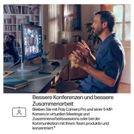 HP Elite Studio 8 AiO Intel Core Ultra 5 245 60,45cm 23,8Zoll FHD 16GB 512GB SSD W11P 3J Gar