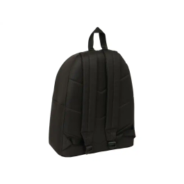 Mochila Escolar Benetton Negro Negro 33 x 42 x 15 cm