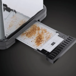 Russell Hobbs 21396-56 Tostador Ranura Alargada Oxford con Regulador de Tueste, Extraelevación y Función para Pan Congelado, Bandeja Recogemigas Extraíble