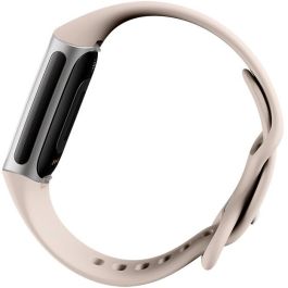 Fitbit Charge 6 Pulsera de Actividad AMOLED GPS NFC - Resistencia al Agua 50m - Beige