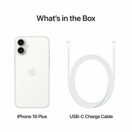 Smartphone Apple IPHONE 16 PLUS MY1X3ZD/A 6,7" 512 GB Blanco Smartphone Apple IPHONE 16 PLUS MY1X3ZD/A 6,7" 512 GB Blanco