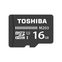 TARJETA MICROSD HC + ADAPTADOR TOSHIBA M203 - 16GB - CLASE 10 - 100MB/S