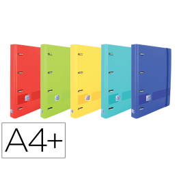 Oxford Carpeta con Recambio Europeanbinder Live&Go DIN A4+ Polyfoam 4 Anillas 35 mm Cuadro 5 mm Colores Surtidos Precio: 17.5000001. SKU: S8414543