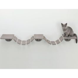 TRIXIE Escalera trepadora para montaje en pared - 150 x 30 cm - Taupe - Para gatos