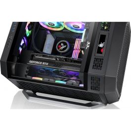 Thermaltake AC-076-ON1NAN-A1 Kit de Conversión de Torre a Rack para Carcasa Midi Tower de Ordenador, Negro