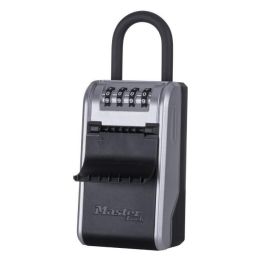 Master Lock MAS3520190945303 Caja de llaves exterior con mango flexible, Alta Seguridad, Gran Capacidad, Nuevo diseño, 19,6 x 7,6 x 5,6 cm