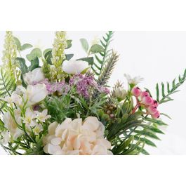 Planta DKD Home Decor Blanco Rosa 15 x 36 x 15 cm (12 Unidades) Planta DKD Home Decor Blanco Rosa 15 x 36 x 15 cm (12 Unidades)