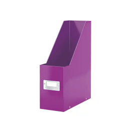 Leitz Click&Store Revistero, Plegable, Cartón Plastificado, Color Violeta, 103x330x253 mm Precio: 18.99000015. SKU: B1BYZN2LEZ