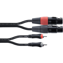 Cordial Cable de Audio Doble XLR/RCA Hembra 1.5 Metros Precio: 9.78999989. SKU: B1BM7YADWP