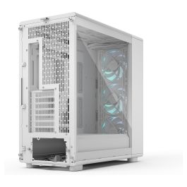 Fractal Design Epoch XL TG RGB White Clear Midi Torre PC ATX, Micro ATX, ITX, EATX, Acero, Ventana Lateral, Iluminación Multi Color