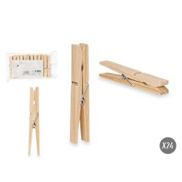 Set 24 Pinzas Madera Medianas Arte Regal 13X24CM (24 Unidades) Precio: 31.50000018. SKU: B1H965YPVN