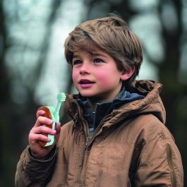 LEXIBOOK Walkie-Talkies 3D Frozen Disney - Alcance 500m con 2 Canales de comunicación y Clip para cinturón