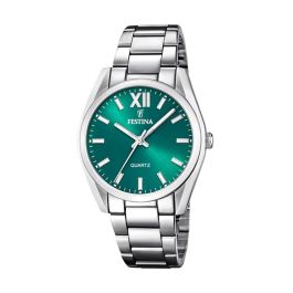 Reloj Hombre Festina F20622/C Verde Plateado Precio: 125.49999968. SKU: B1AMELDPHB