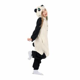 Disfraz infantil oso panda talla unica 9-13 años (kigurumi con capucha y cola) Disfraz infantil oso panda talla unica 9-13 años (kigurumi con capucha y cola)