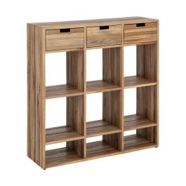 Mueble Auxiliar Natural Madera de Teca 96 X 30 X 98 cm