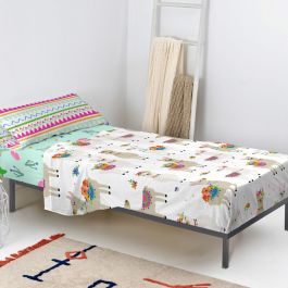 Juego de Sábanas HappyFriday MOSHI MOSHI Multicolor Cama de 80/90 160 x 270 cm 28 x 3 x 38 cm Precio: 43.9351. SKU: B135RVKK77