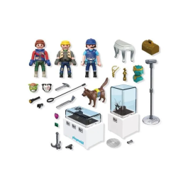 Playmobil 71876 Robo De Diamantes con Ladrón, Policía y Accesorios para +4 Años
