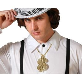 Collar Dorado Con Triple Símbolo De Dólar Estilo Hip Hop - Perfecto para eventos temáticos y shows Precio: 1.49999949. SKU: B1DKEZXMV5