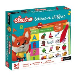 Nathan Electro - Juego Electrónico de Preguntas y Respuestas con Bolígrafo de Luz, Aprende Letras y Números 1-10 Precio: 29.49999965. SKU: S7163005