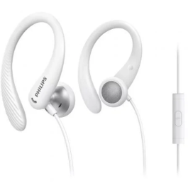 Philips Auriculares Deportivos TAA1105WT/00 con Micrófono, Jack 3.5, Resistentes al Sudor, Blancos Precio: 16.50000044. SKU: S6501765