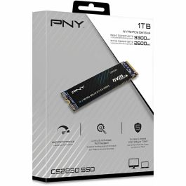PNY CS2230 Disco Estado Sólido (SSD) 500GB M.2 PCIe Gen3 NVMe 3D NAND Lectura 3300 MB/s Escritura 2500 MB/s