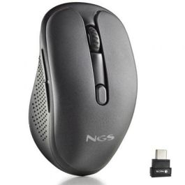 Ratón Inalámbrico NGS Evo Jot silencioso/ Batería recargable/ Hasta 1600 DPI/ Negro Precio: 16.78999993. SKU: B12LPWM8SN