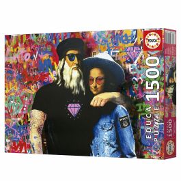 Educa EDU1747456778879 Puzzle Leo y Lisa 1500 piezas, 60 x 85 cm, Dibujos animados y cómics